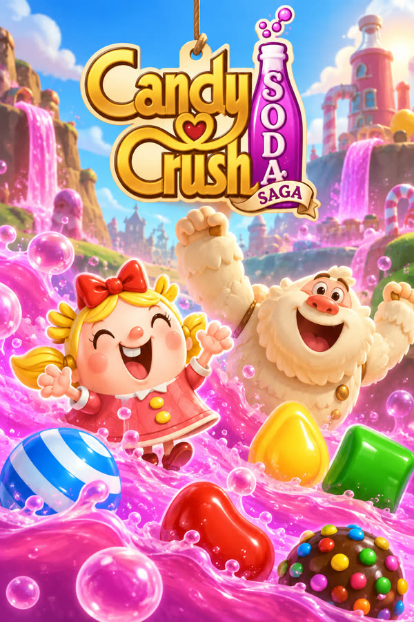 Candy Crush Soda Saga cover