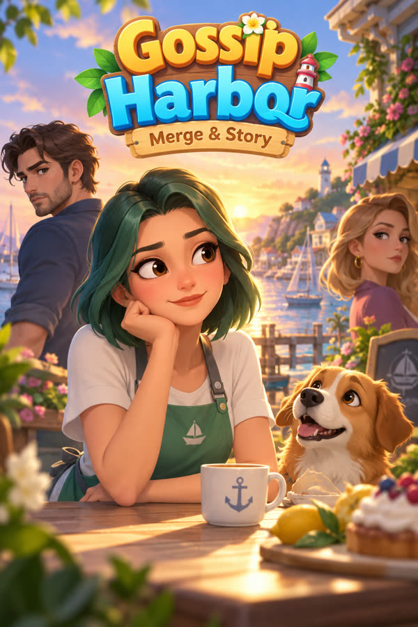 Gossip Harbor: Merge & Story cover