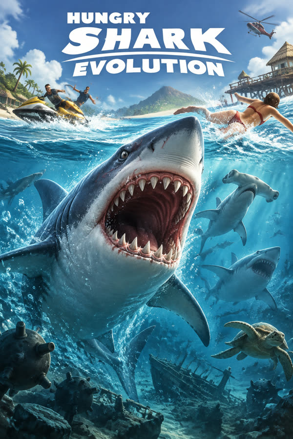 Hungry Shark Evolution cover