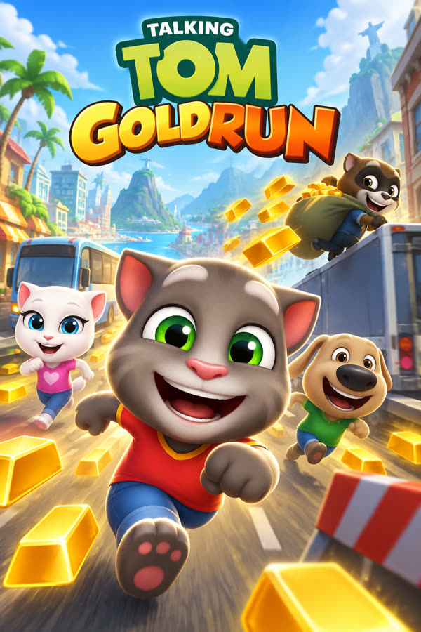 Talking Tom Gold Run cover