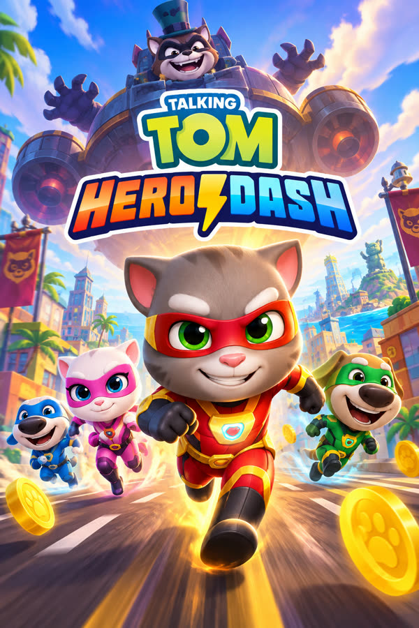 Talking Tom Hero Dash cover